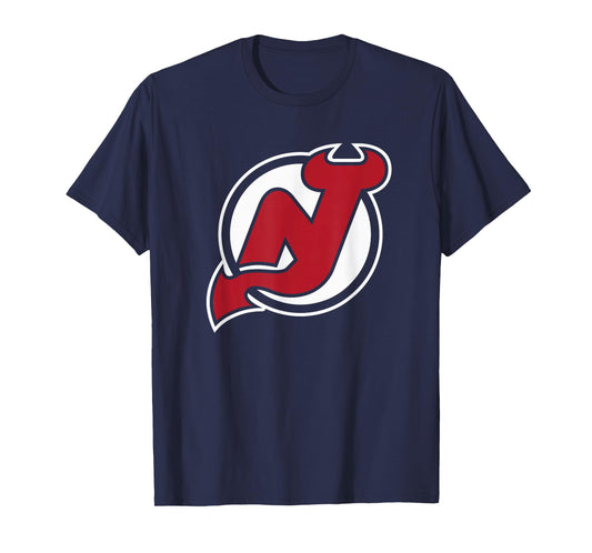 New Jersey Devils Icon Black Officially Licensed T-Shirt