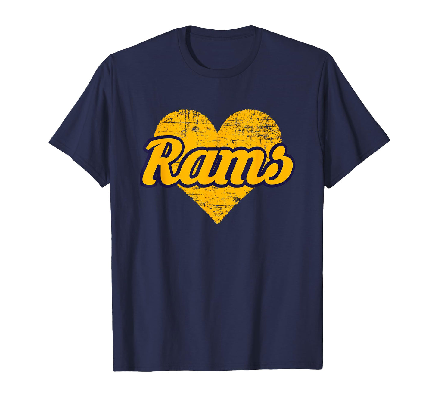 Reidsville Rams Over Heart T-Shirt