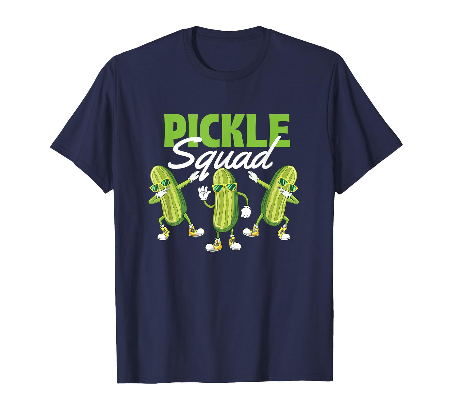 Pickle Lover Shirts - Dill Pickle Lover Unisex-Adult T-Shirt, Black, Small, Short Sleeve, Cartoon, Casual, Modern, All Seasons, Crew Neck, Pull On