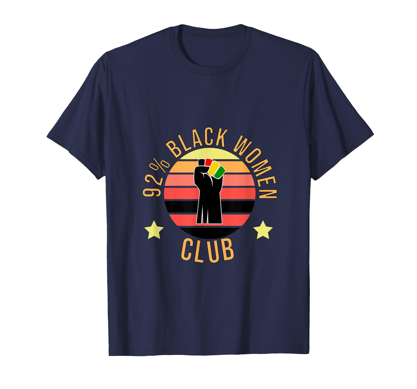 92% Black Woman Club T-Shirt