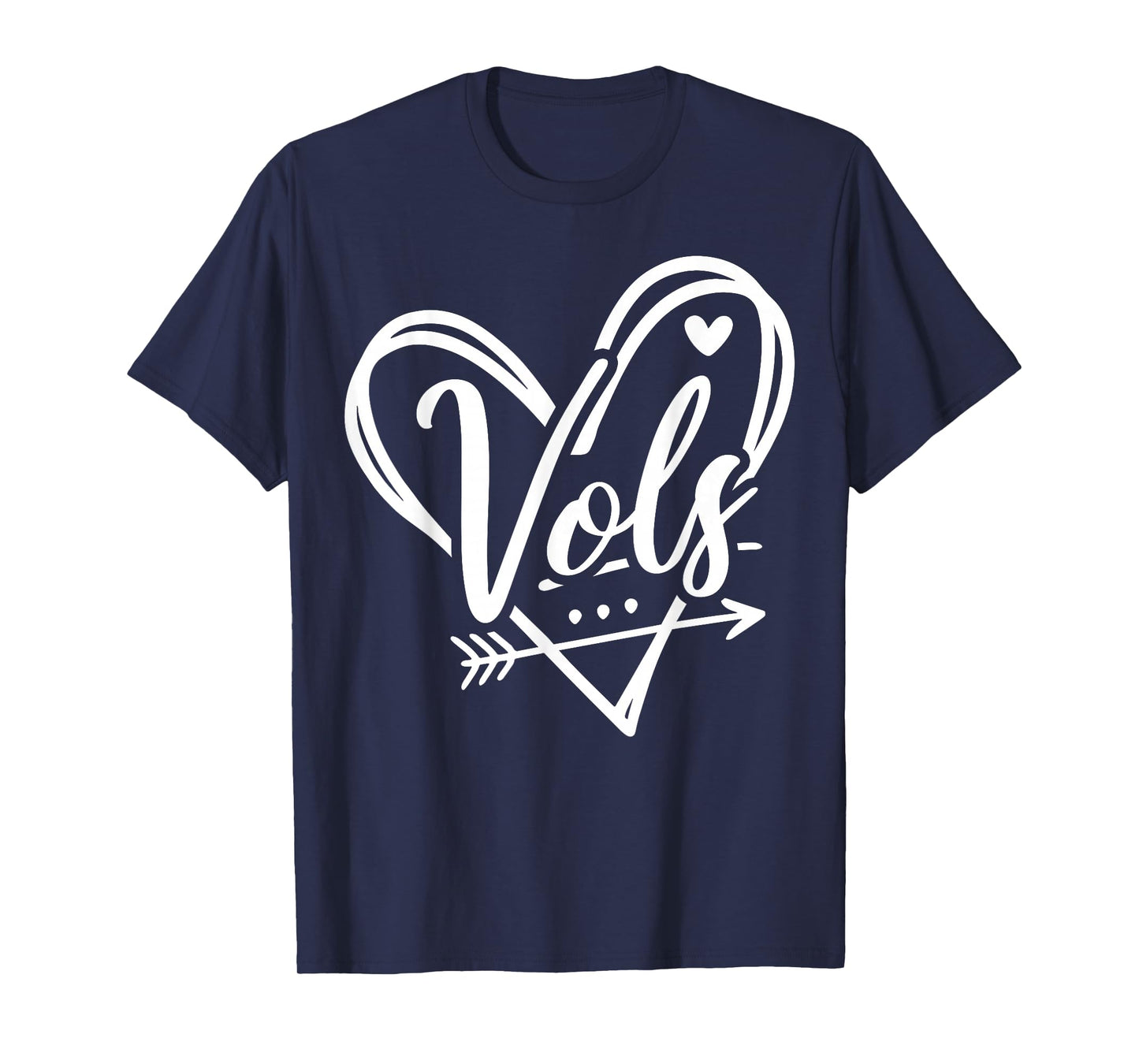 Classic 90's Vols Heart Graphic for Men Women Kid Boy Girl T-Shirt