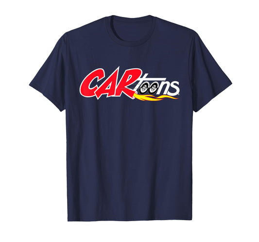 CARtoons Classic Logo Design T-Shirt