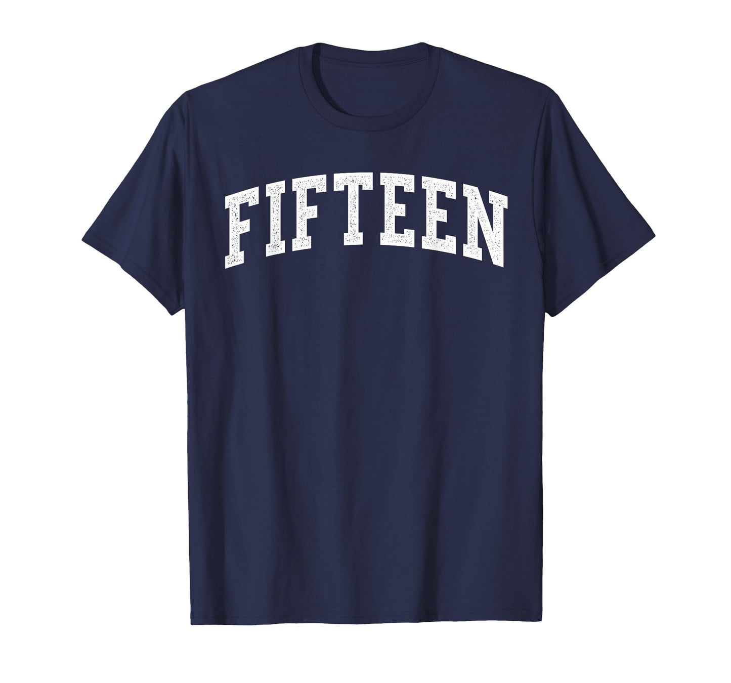 Fifteen Minimalist 15th Birthday Design 15-Year-Old T-Shirt
