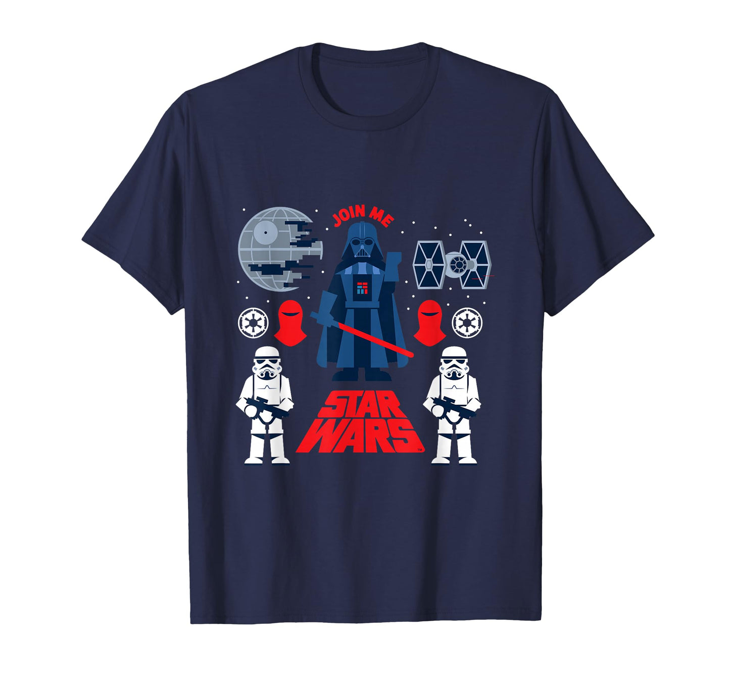Star Wars Classic Darth Vader Join Me Empire Chibi T-Shirt