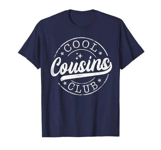 Cool Cousins Club Emblem Design Best Cousin T-Shirt