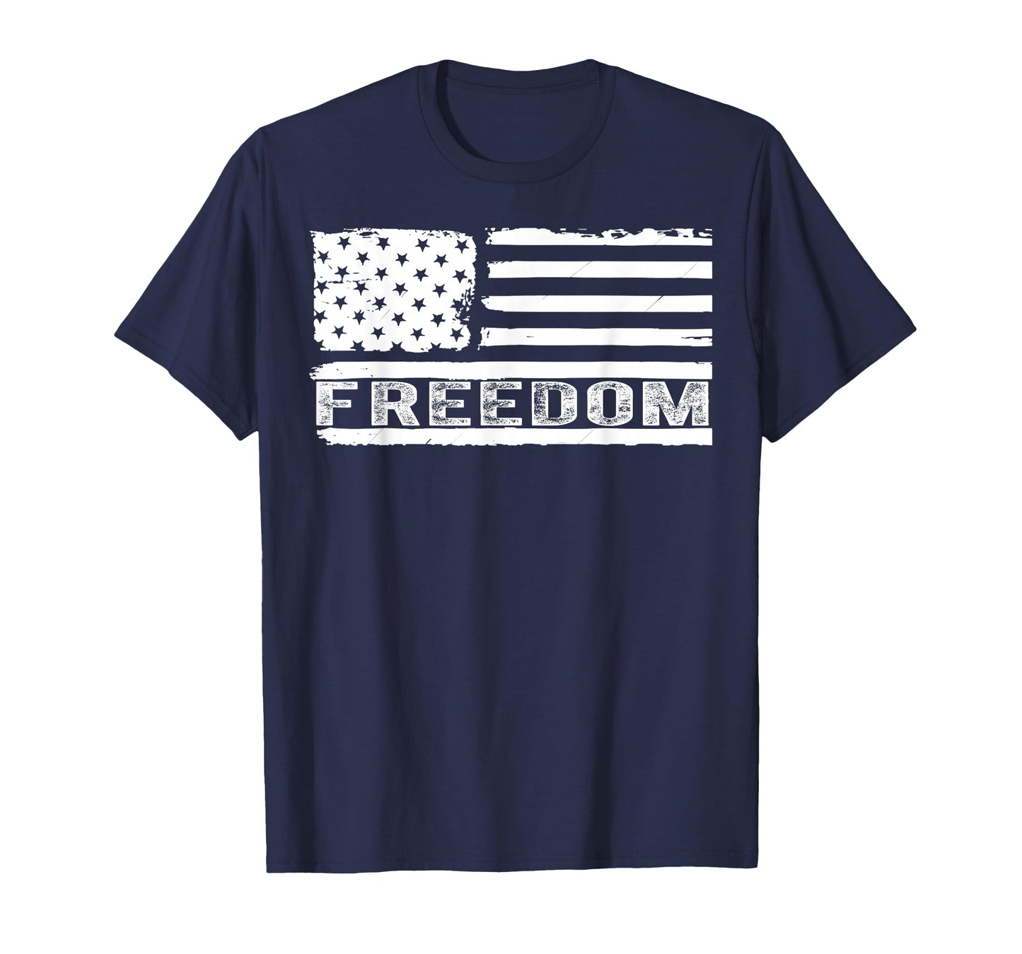 Freedom Vintage America Flag T-Shirt