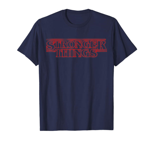 Stronger Things Parody Athletic Fitness Workout Gym TShirt T-Shirt
