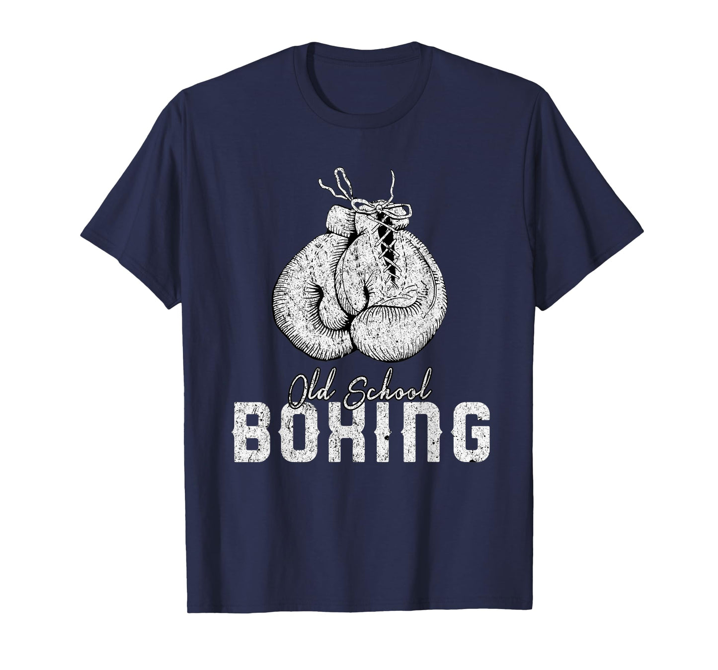 Mens Old School Boxing Classic Fighting T-Shirt