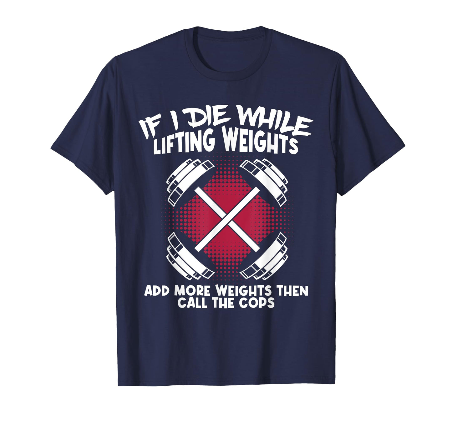 Shhh I'm Doing Math Weight Lifting Gym Lover Motivation T-Shirt