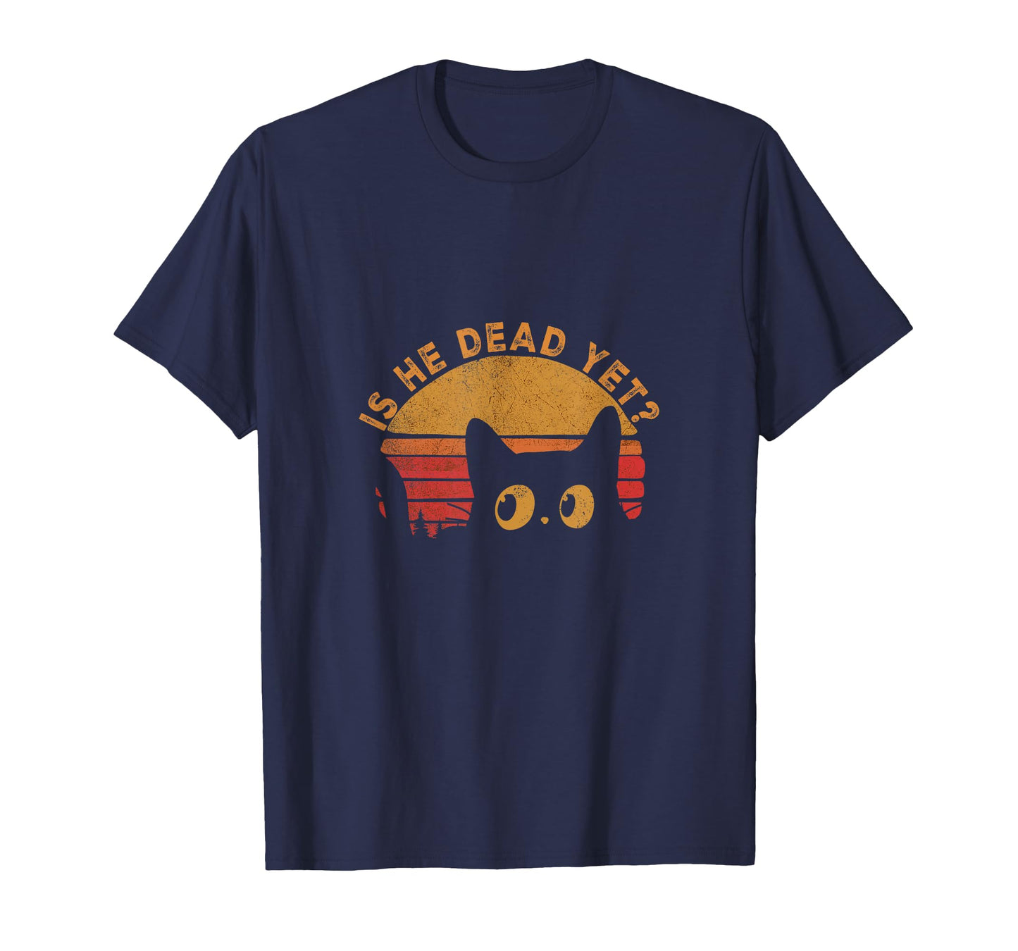 Is-He-Vintage-Dead-Yet cat T-Shirt