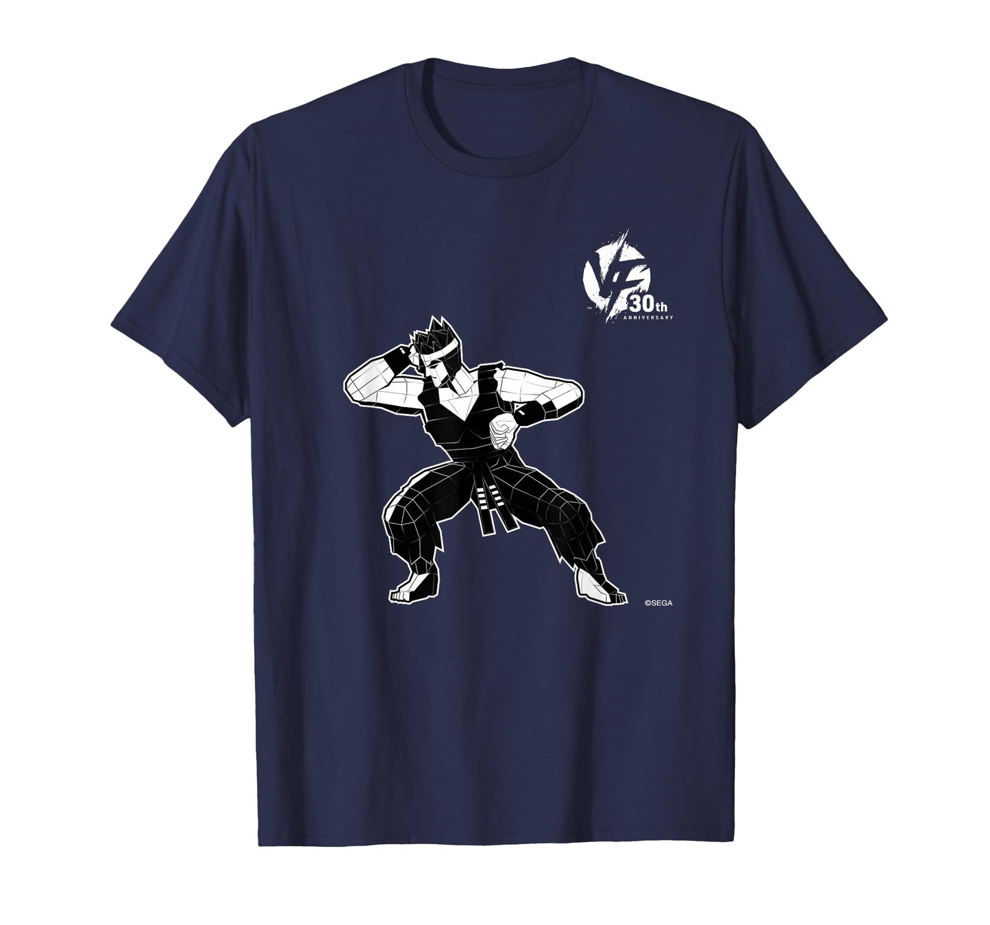 VF March on demand 30th Anniversary of Virtua Fighter (Akira) Unisex T-Shirt - Black, Small