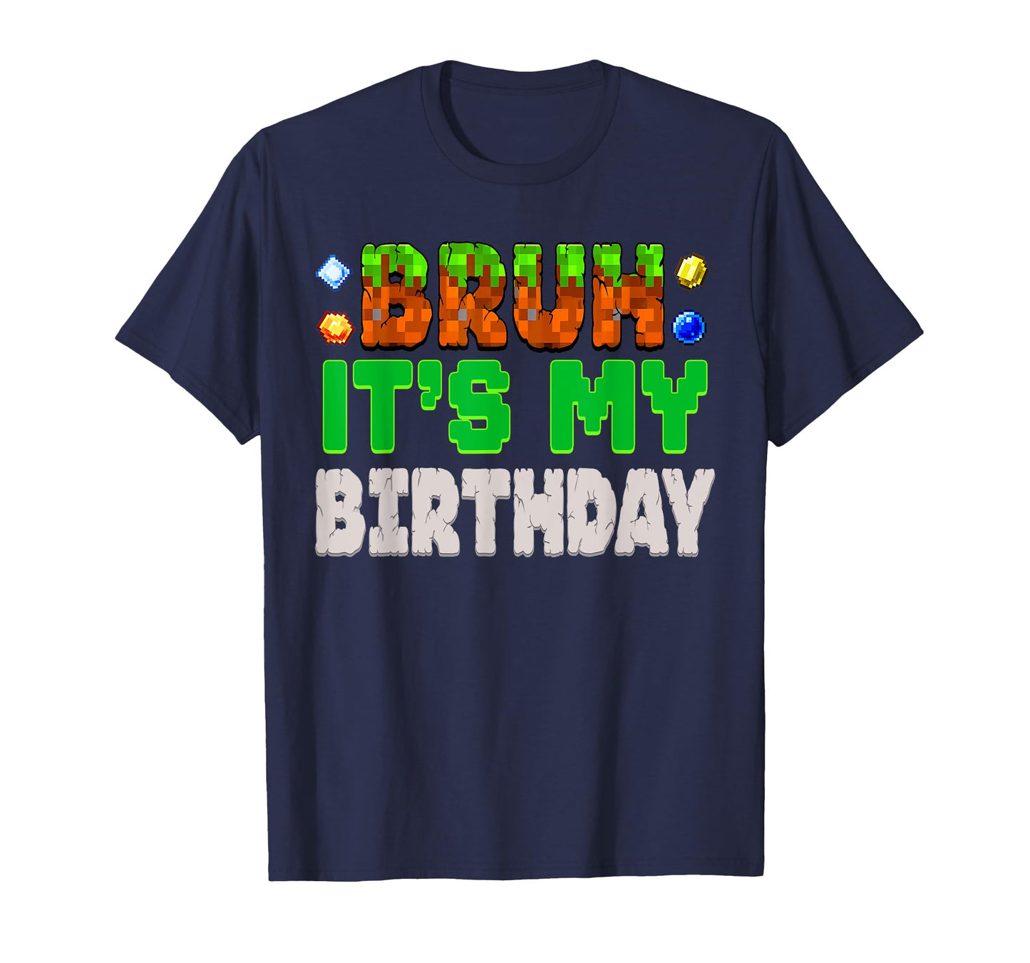 Birthday Boy Shirt It's My Birthday Video Game Pixel Number T-Shirt
