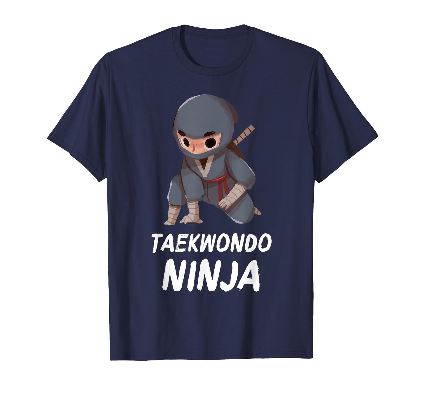 Taekwondo Ninja Boy Funny Martial Arts Sports T-Shirt