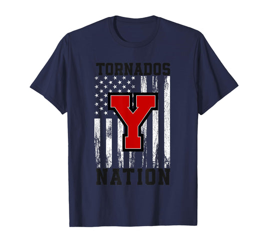 Yelm Tornados Logo Nation HS T-Shirt