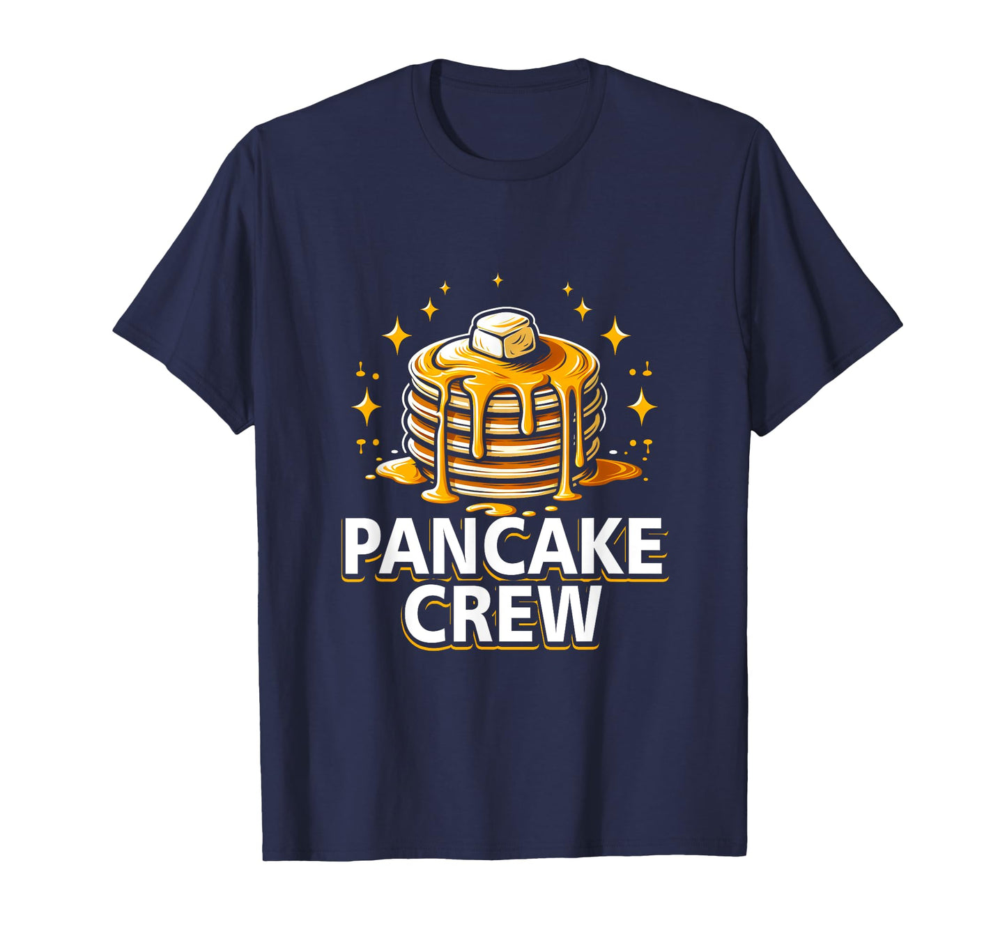 Pancake Crew Breakfast Food Syrup Cute Pancake Maker T-Shirt