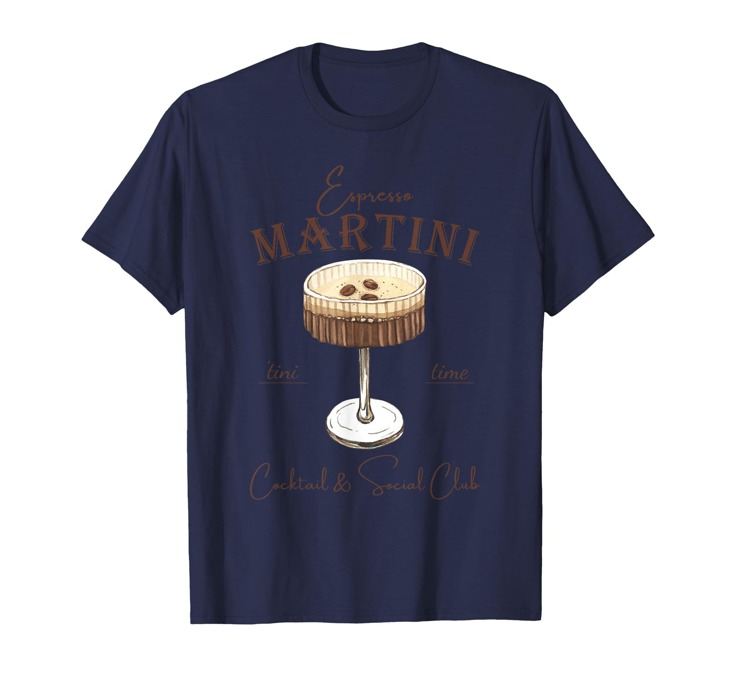 Espresso Martini Social Club Drinking Vintage T-Shirt