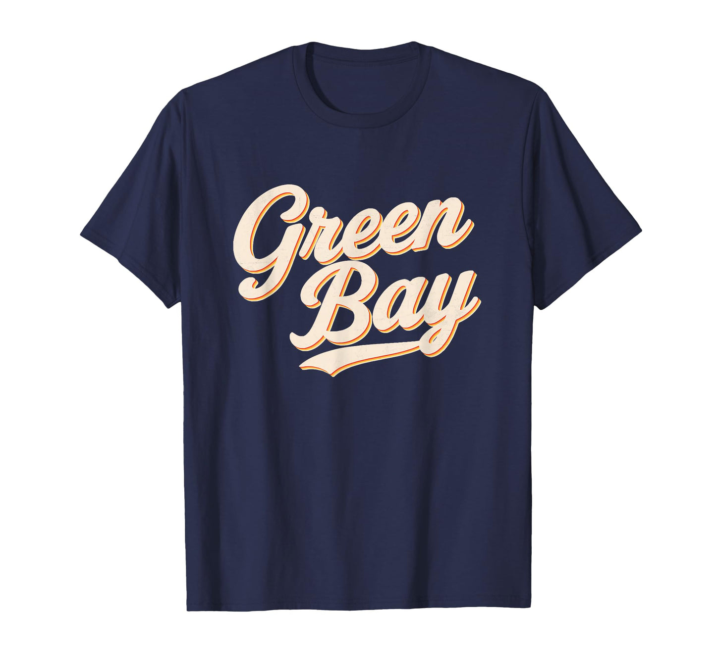 Green Bay Wisconsin Retro Vintage T-Shirt