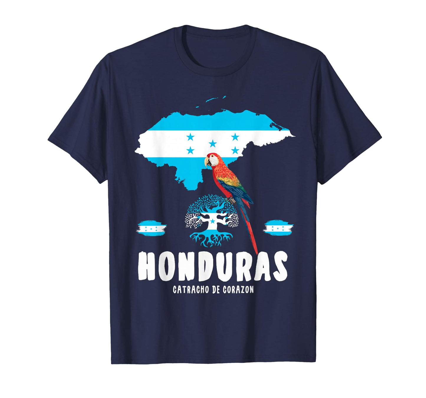 Honduras Roots Outfit Ideas For Women & Honduran Flag T-Shirt
