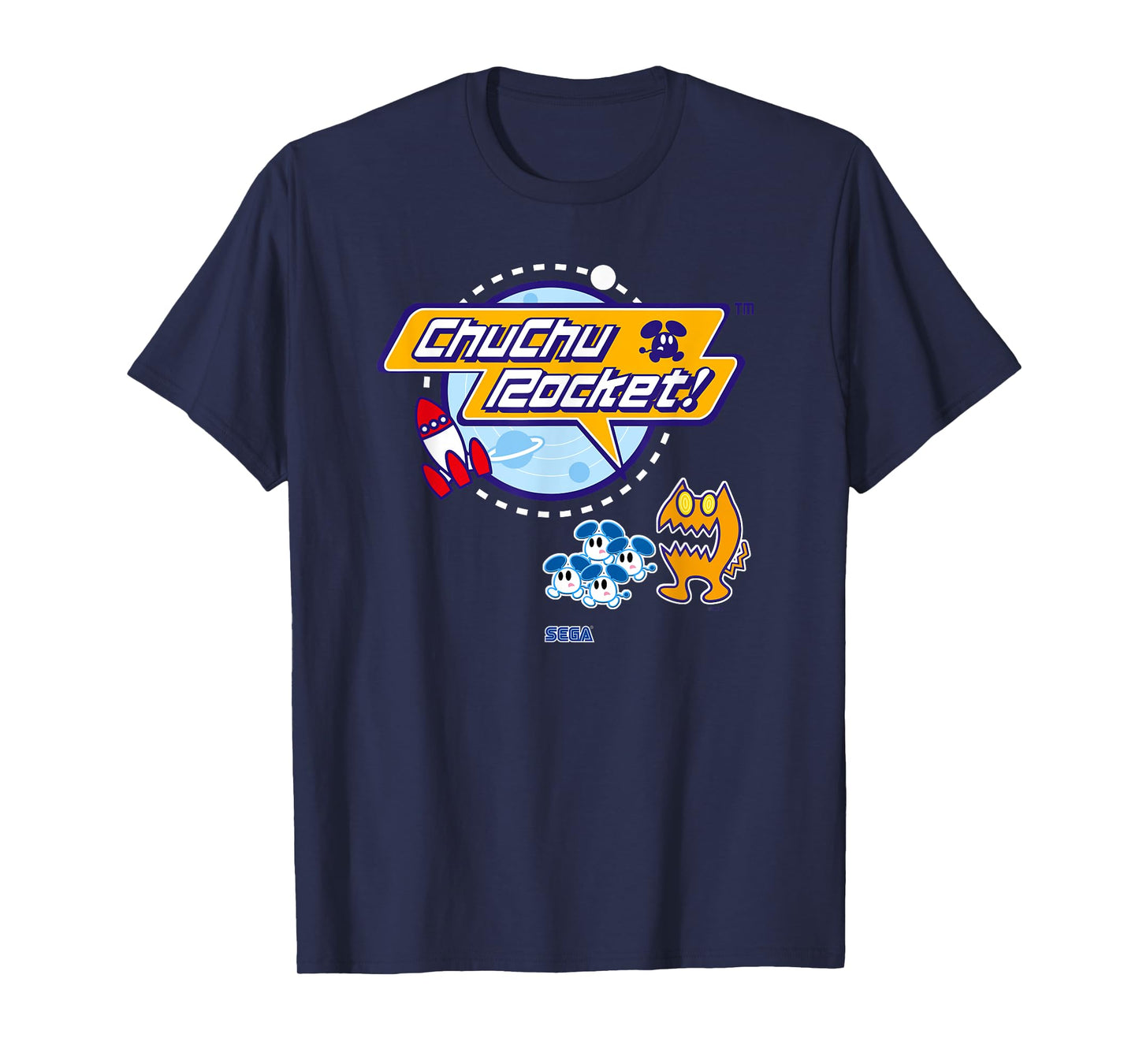 Chu Chu Rocket! SEGA Dreamcast video game T-Shirt