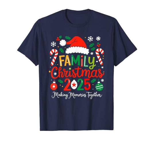 Family Christmas 2025 Matching Family Christmas Xmas Squad T-Shirt
