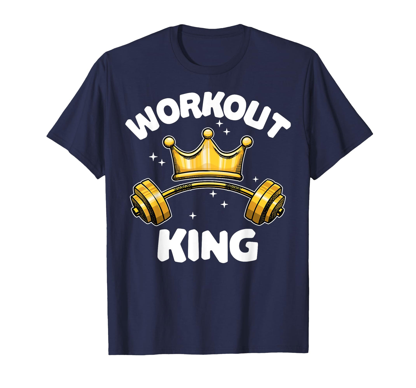 Cool Workout King Partnerlook Team Fitness Training Gym T-Shirt