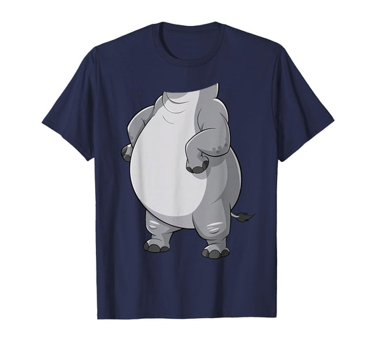 Hippo Shirt Adult Kids Men Women Hippopotamus Costume T-Shirt