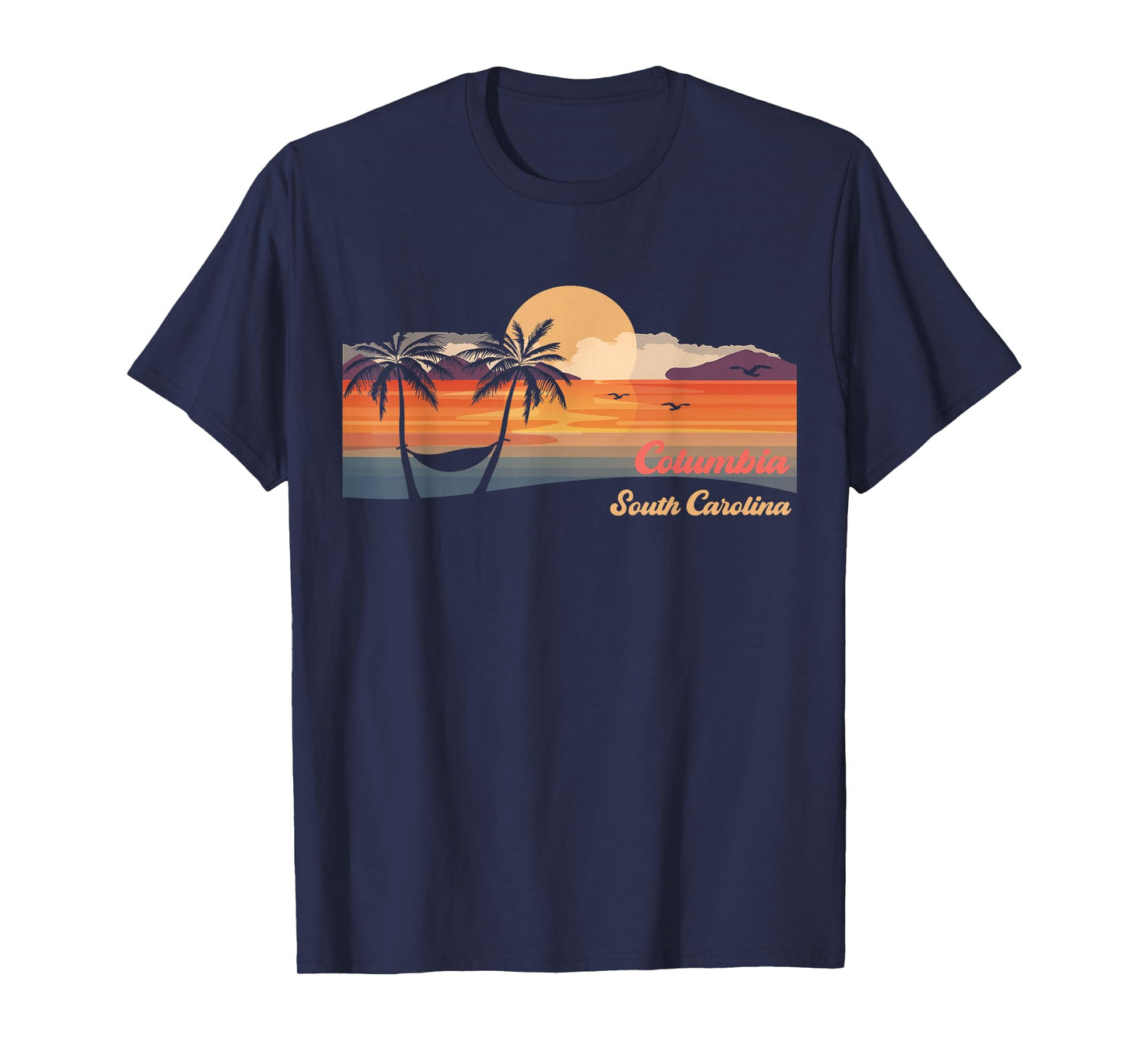 Vintage Columbia South Carolina Beach T-Shirt