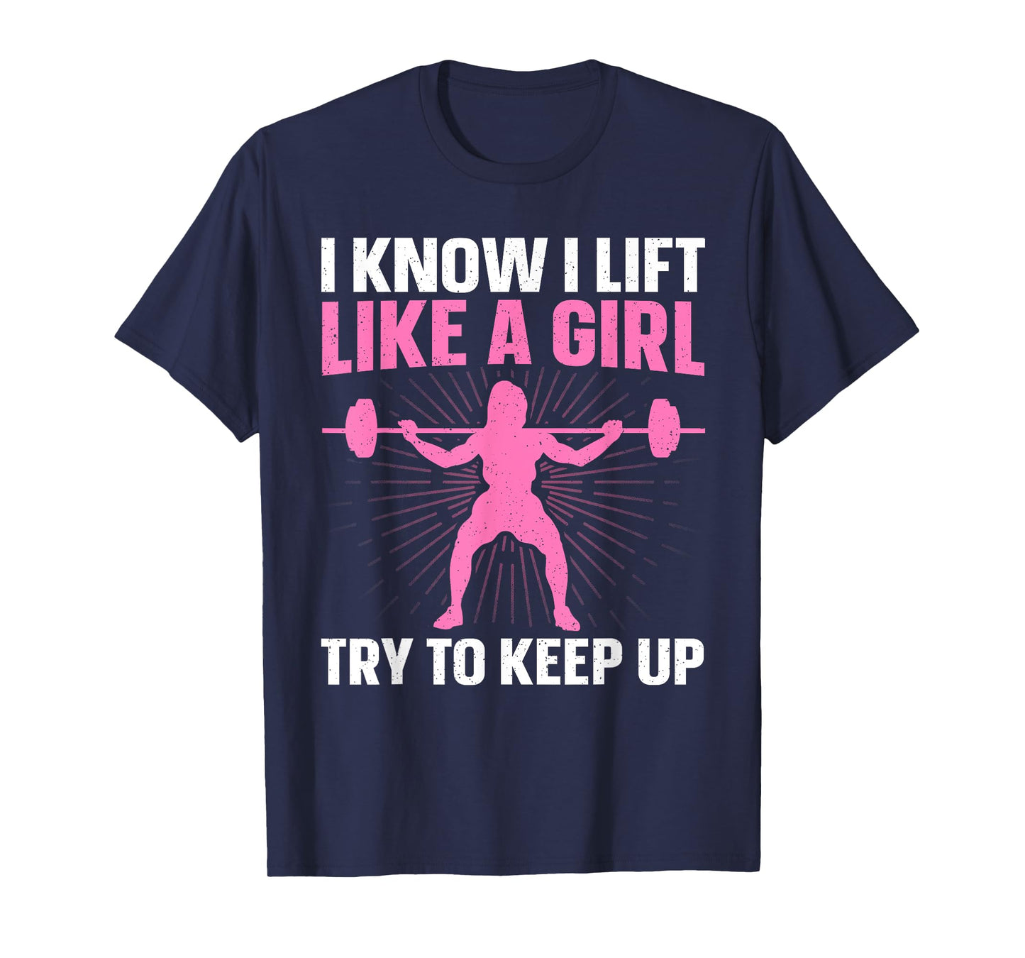Powerlifting Art For Women Girls Weightlifting Power Lifting T-Shirt