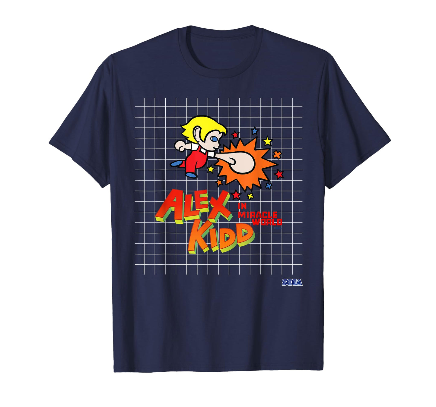 Alex Kidd key art SEGA Master System video game T-Shirt