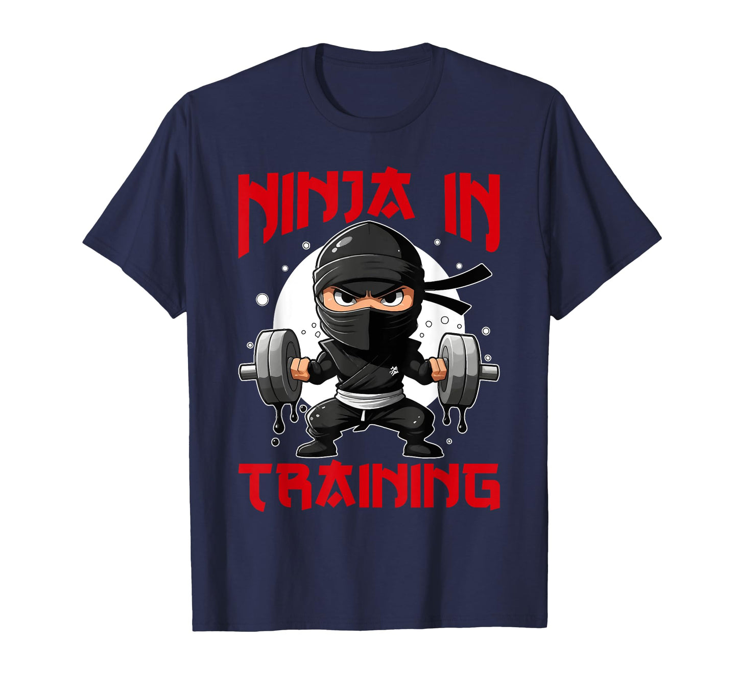 Ninja in Training Kid's Workout Enthusiast T-Shirt