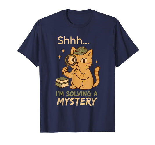 Cozy Crime Club Mystery Reader Bookish Sleuth Gift T-Shirt