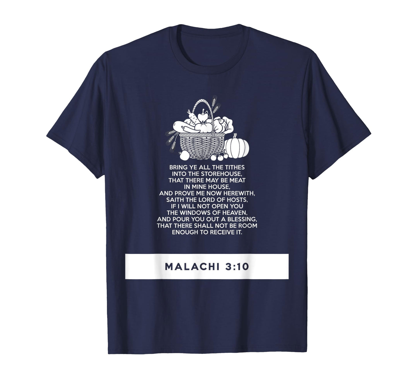 proverbs bible study Malachi 3 10 T-Shirt