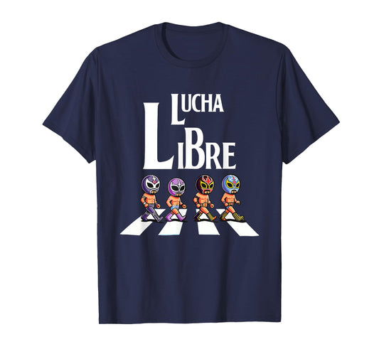 Hilarious Mexican Wrestling | Funny Wrestler Apparel Libre T-Shirt