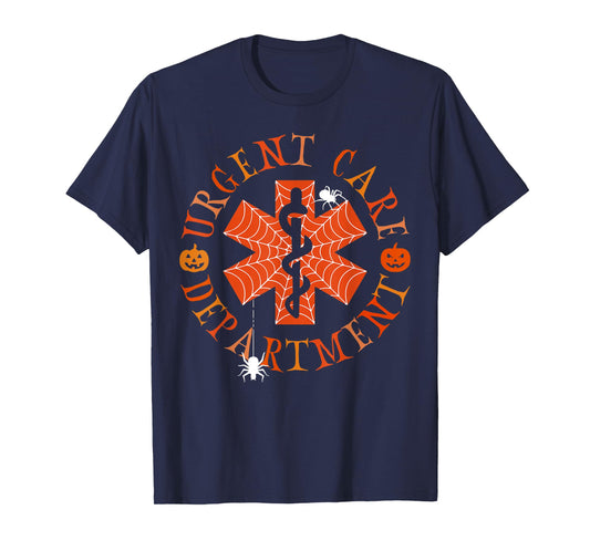Halloween Urgent Care Department ICU Nursing Registered T-Shirt