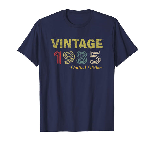 Vintage 1985 Cool 40 Year Old Bday 40th Birthday Men Women T-Shirt