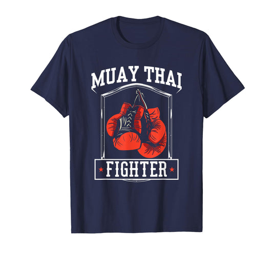 Muay Thai Fighter Hobby Boxing Martial Arts T-Shirt