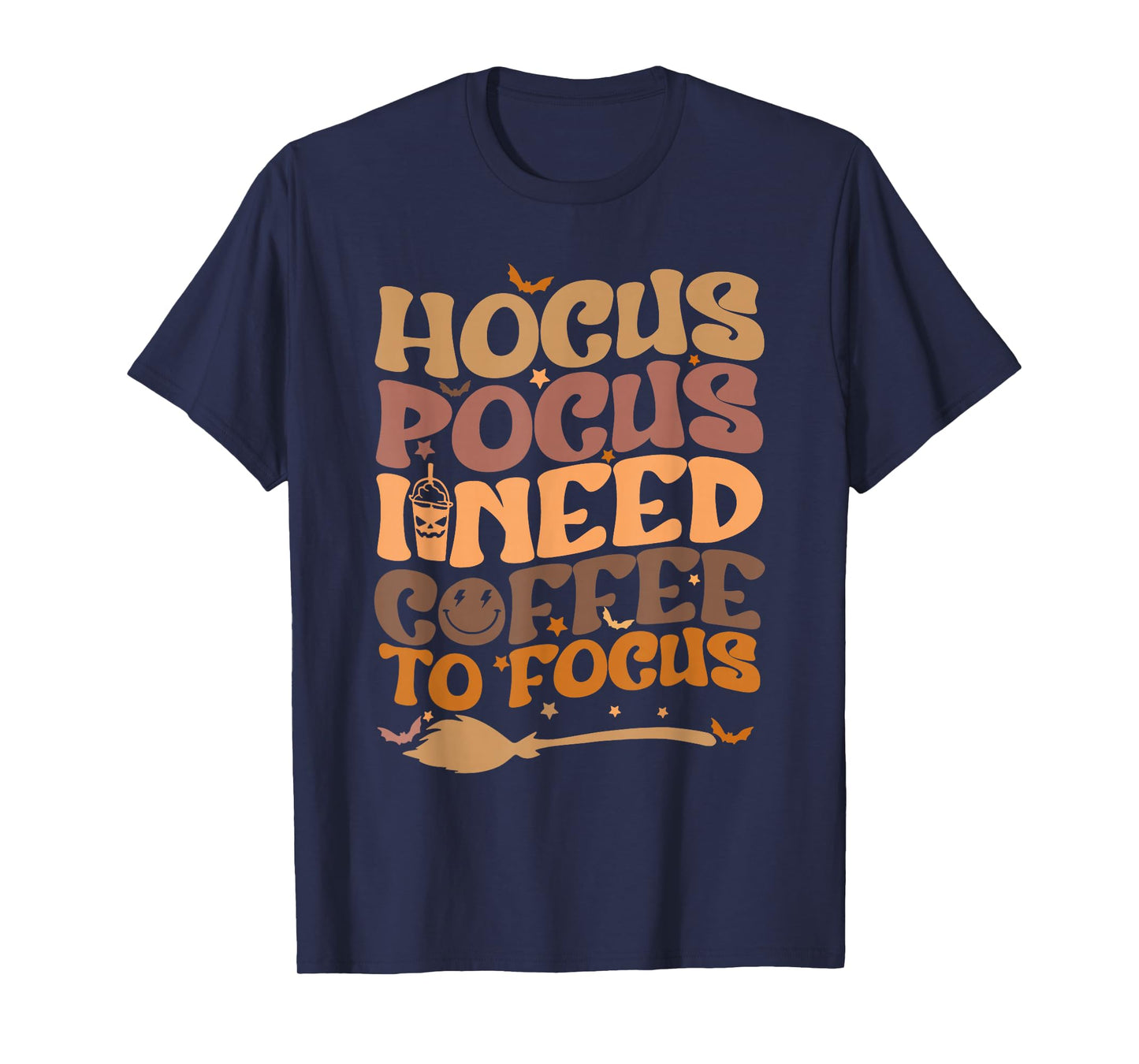 Hocus Pocus I Need Coffee to Focus T-Shirt