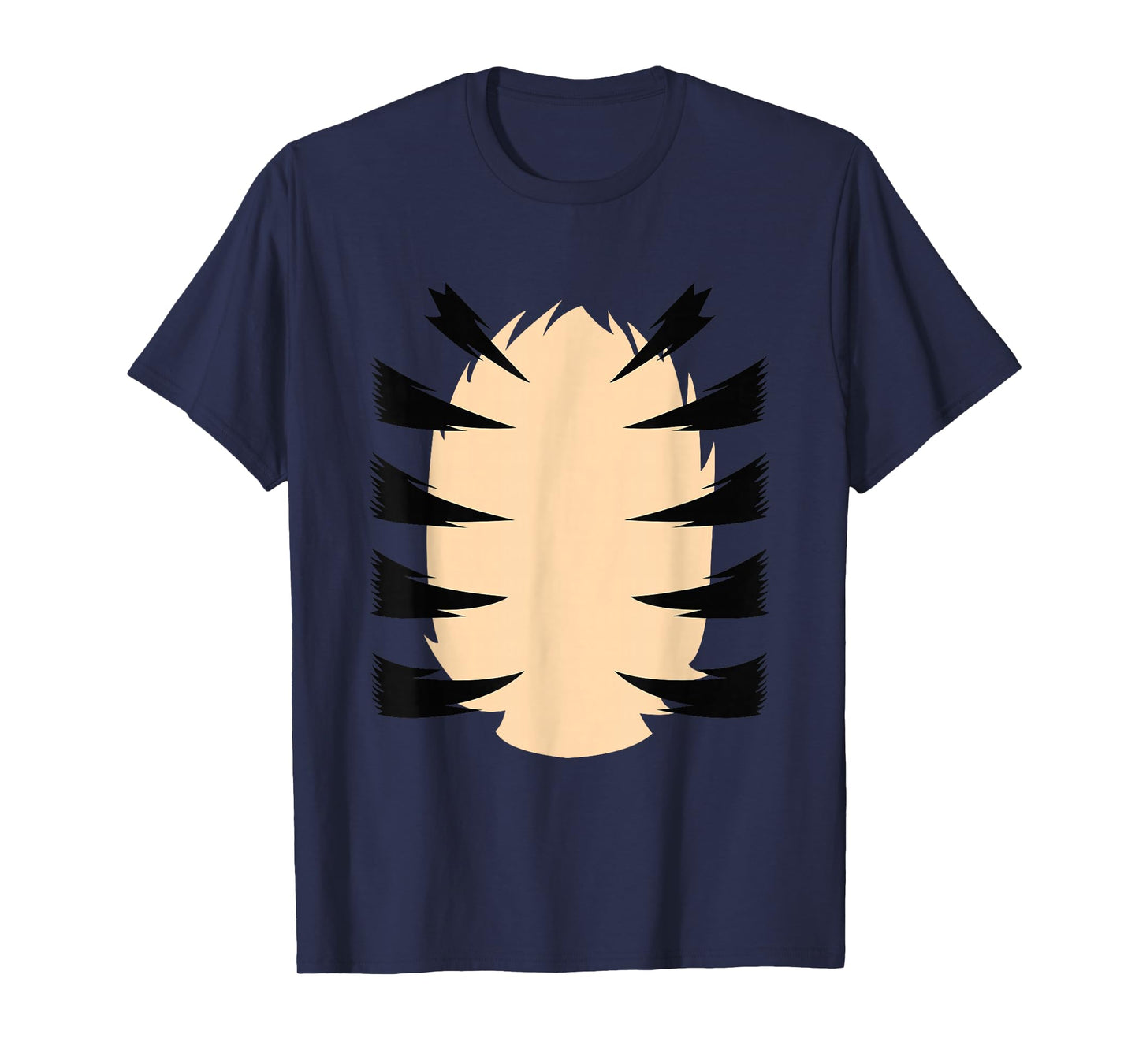Halloween Costume Funny Blue Tiger DIY Group Matching T-Shirt