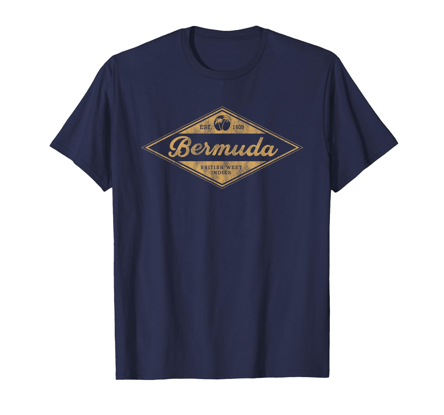 Retro Bermuda Souvenir Vintage Throwback Cruise Mens Womens T-Shirt