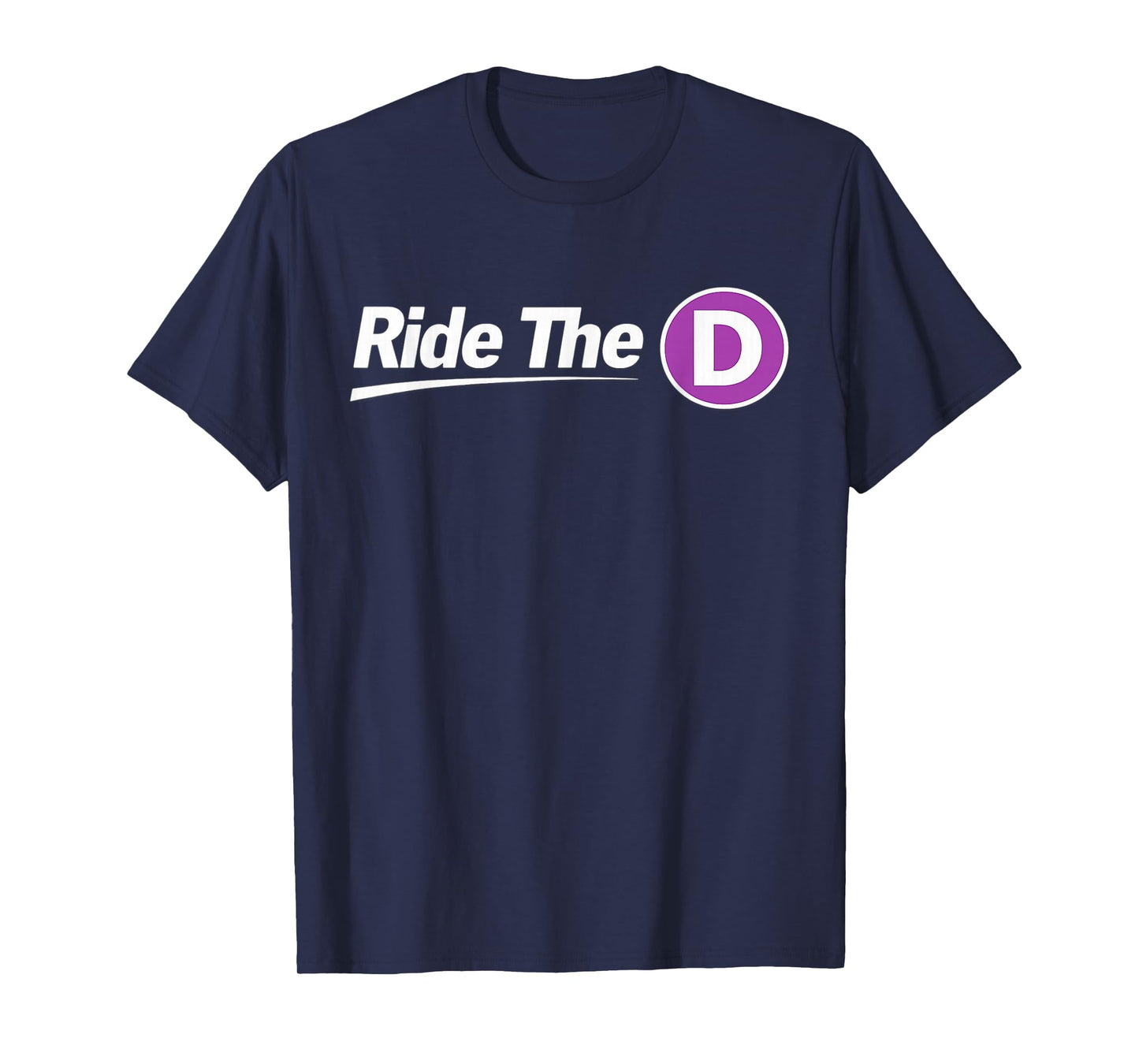 Metro Ride The D T-Shirt - T-Shirt | Navy