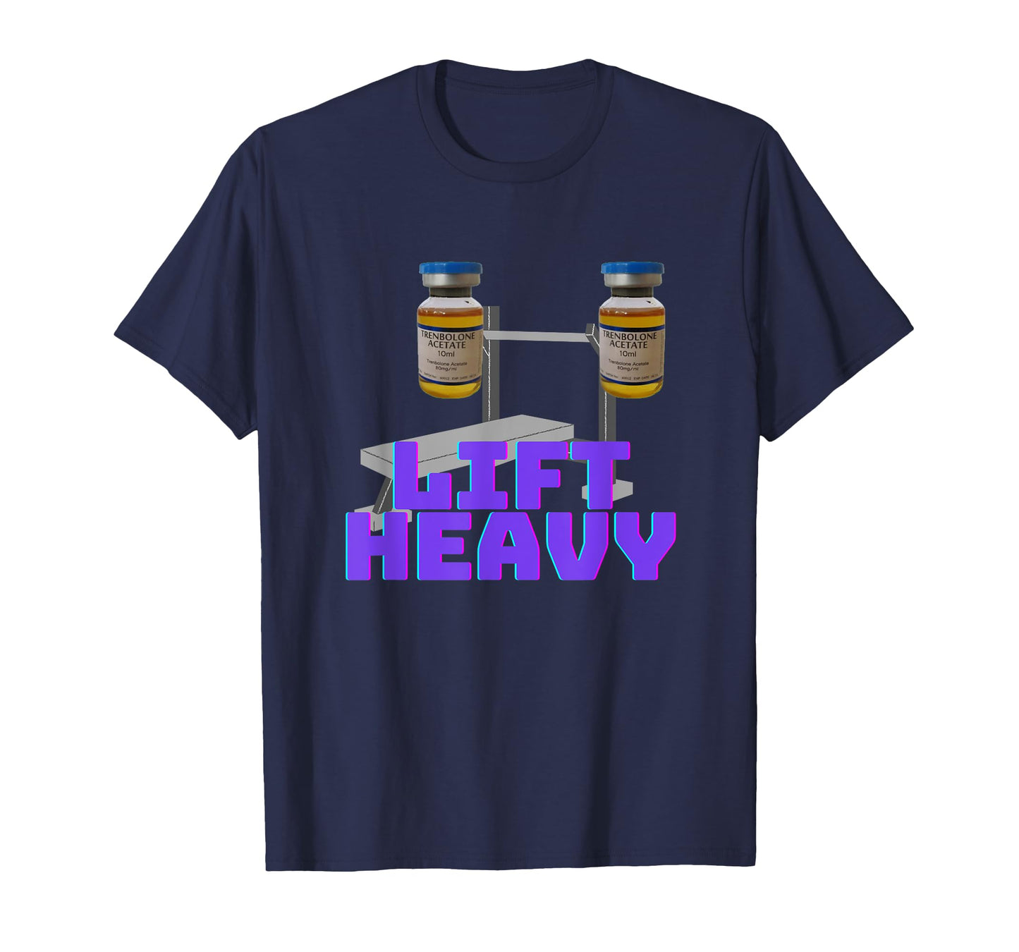 Lift heavy | Gym steroids | Gym funny T-Shirt