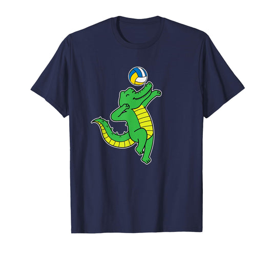 Crocodile plays Volleyball T-Shirt