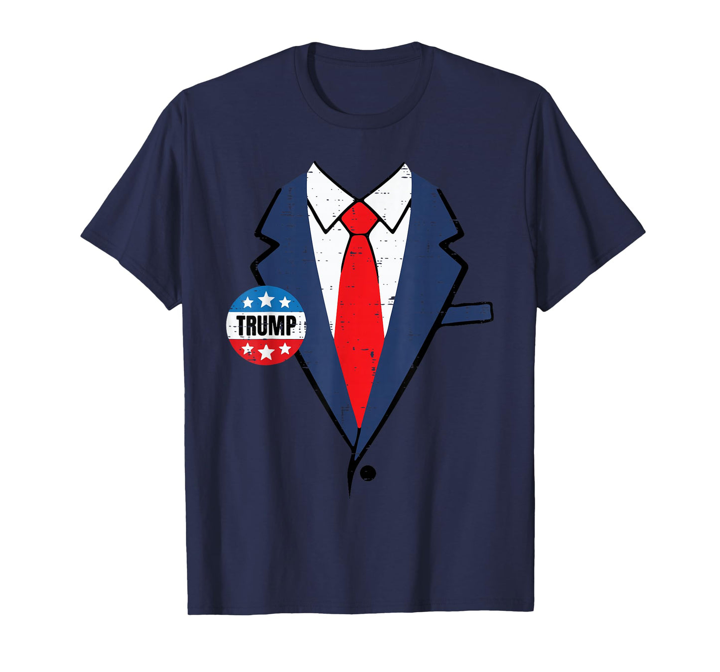 Halloween President Suit Costume Funny Men Women Kid T-Shirt