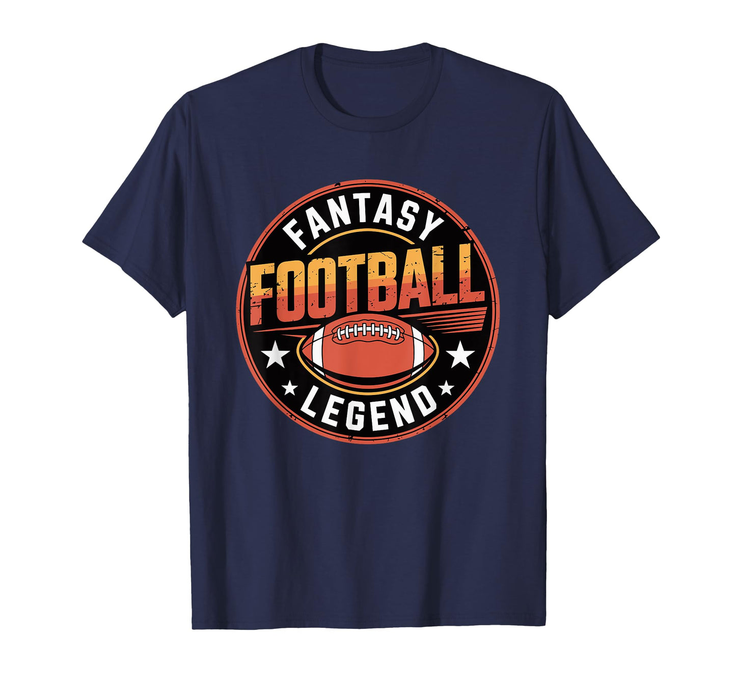 Fantasy Football Retro Legend Vintage Sports Humor T-Shirt