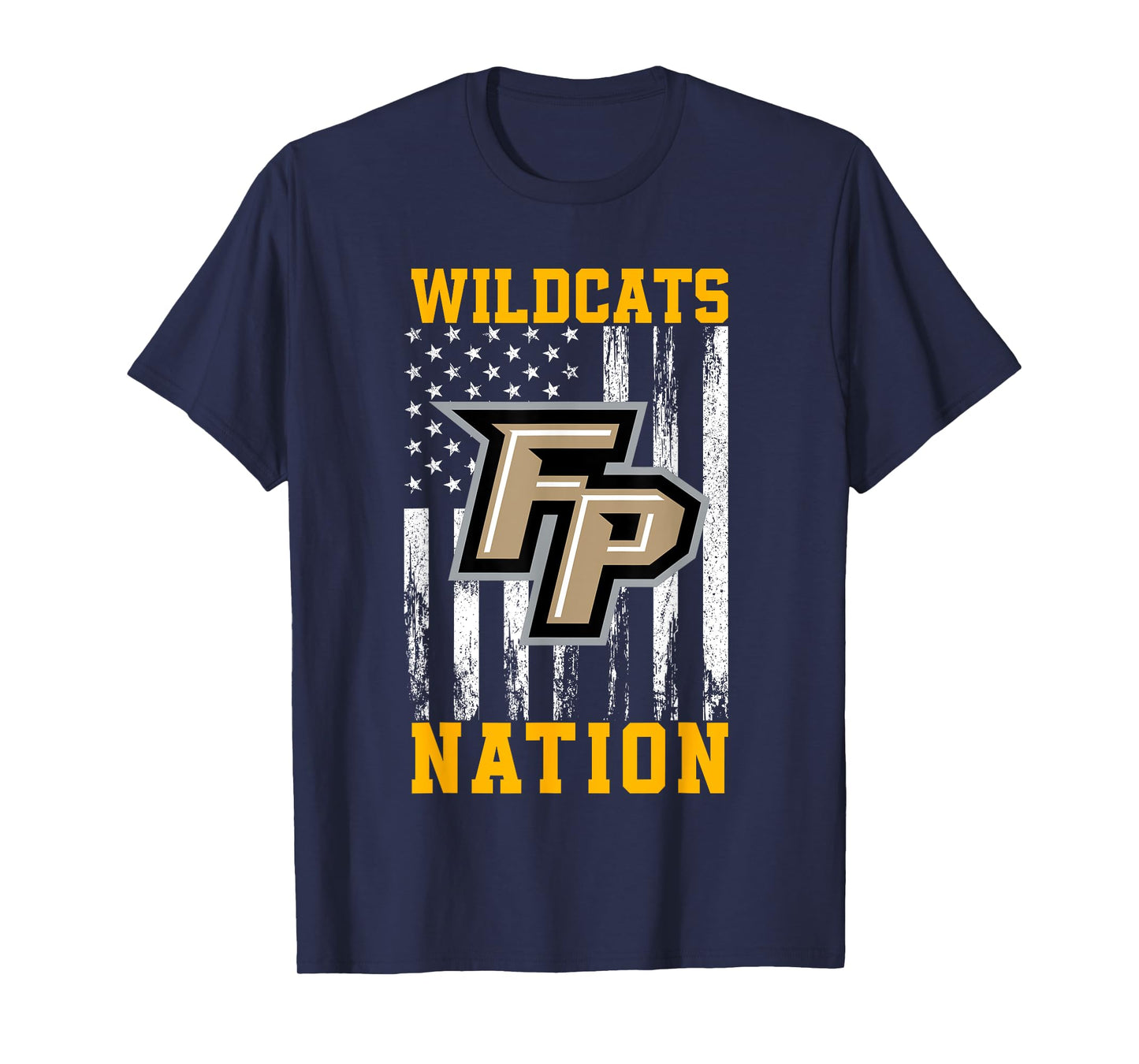 Fort Payne Wildcats Logo Nation HS T-Shirt