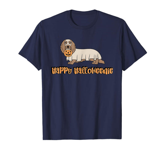 Dachshund Happy Halloweiner Funny Halloween Dogs Lover T-Shirt