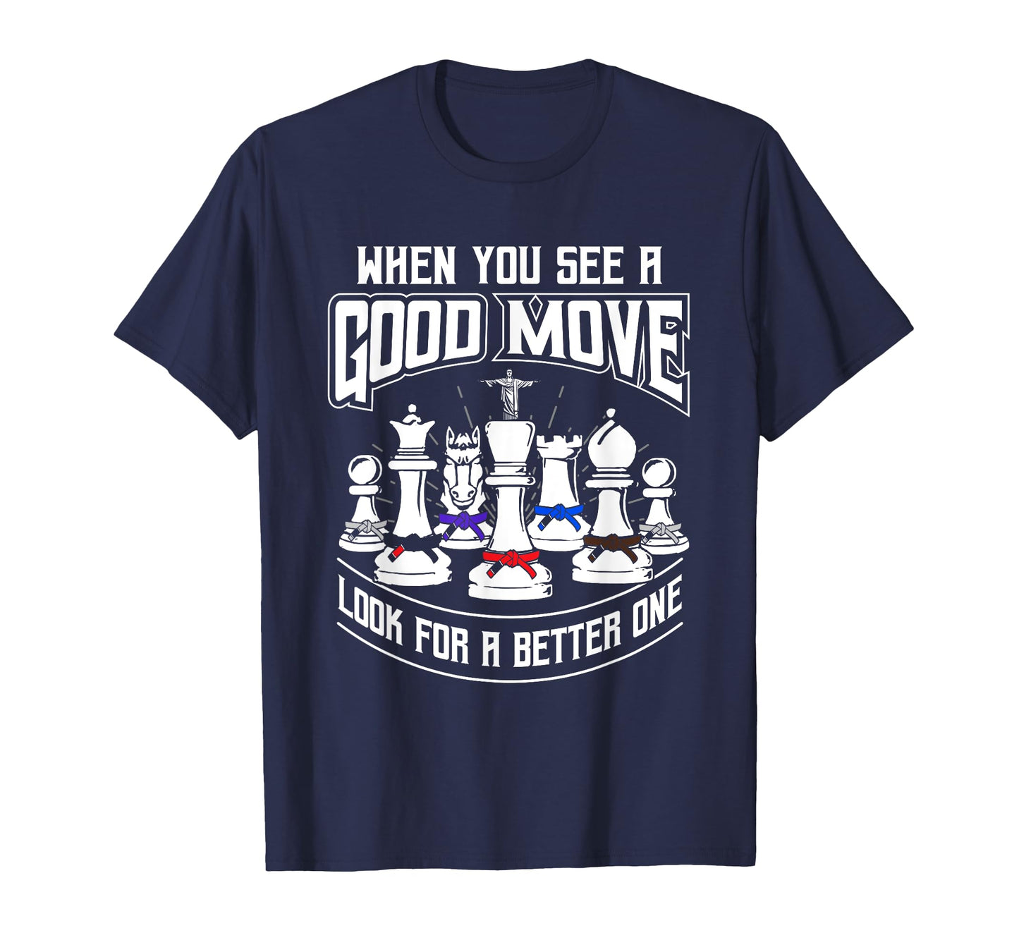 BJJ Chess - Brazilian Jiu-Jitsu and BJJ Gift T-Shirt