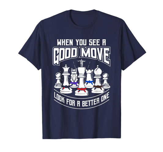 BJJ Chess - Brazilian Jiu-Jitsu and BJJ Gift T-Shirt