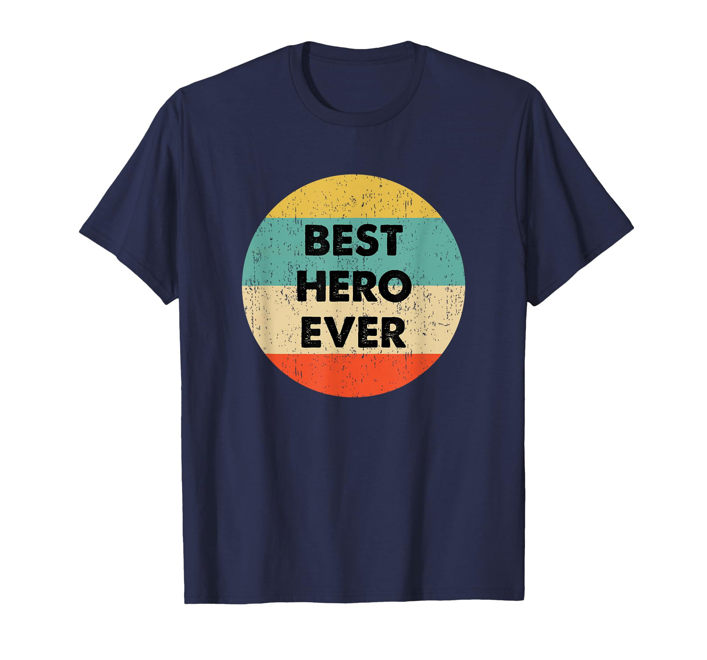 Hero Shirts & Gifts Hero T-Shirt Unisex-Adults Black Small Classic Fit Crew Neck Short Sleeve
