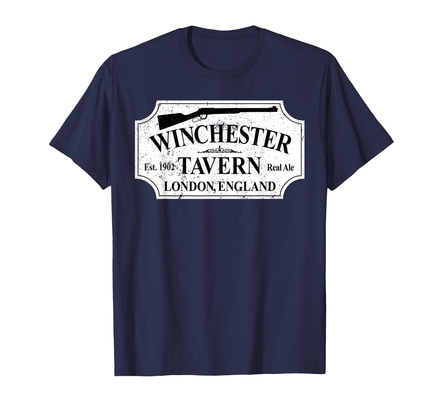 Winchester Vintage Tavern Shaun Horror Of The Dead T-Shirt